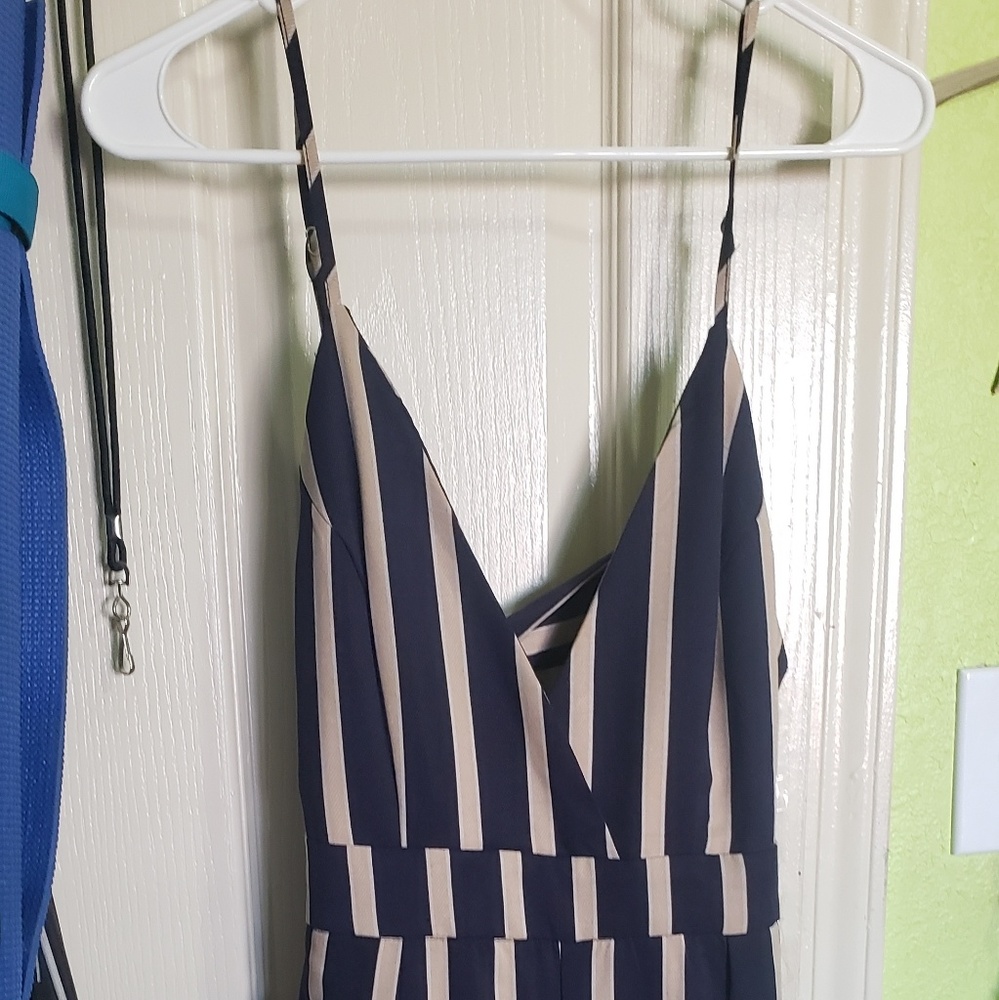 Windsor Striped Jumpsuit/Romper